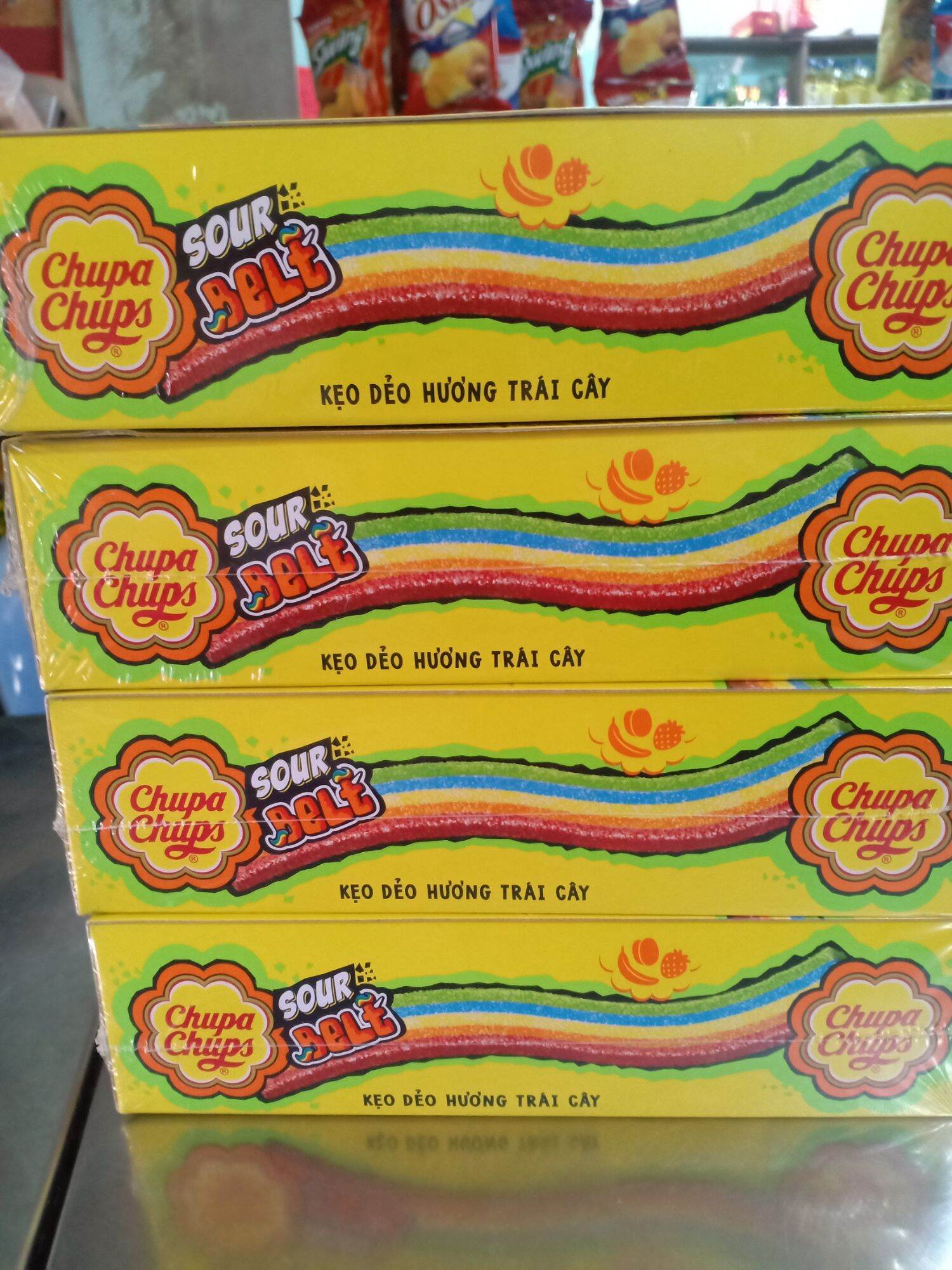 HỘP KẸO CẦU VỒNG CHUPA CHUPS LOẠI TO 48CÁI