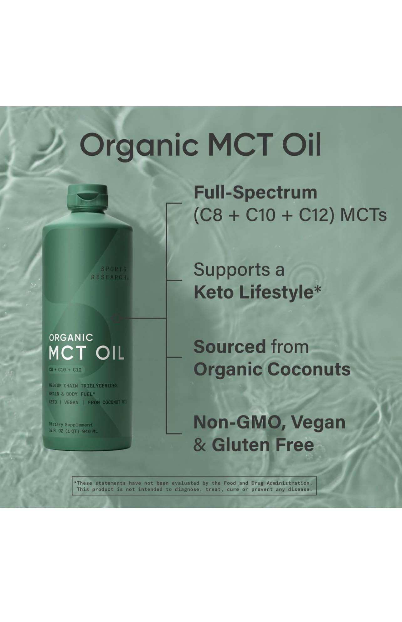 Dầu Dừa MCT OIL C8 C10 C12- Tốt Cho Não - Bổ Sung Năng Lượng - Không Chất Béo - Giảm Cân - Tốt Tiêu Hóa - Gym - Keto