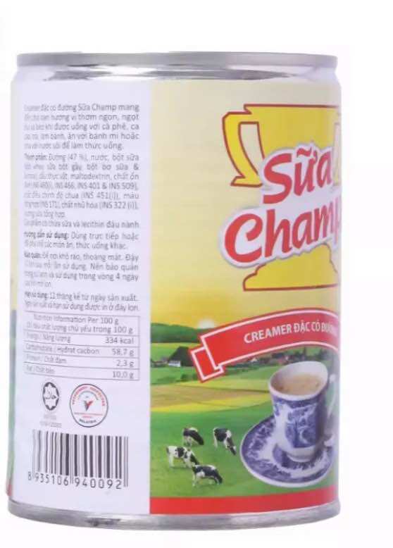 sữa đặc dairy champ 500g siêu ngon
