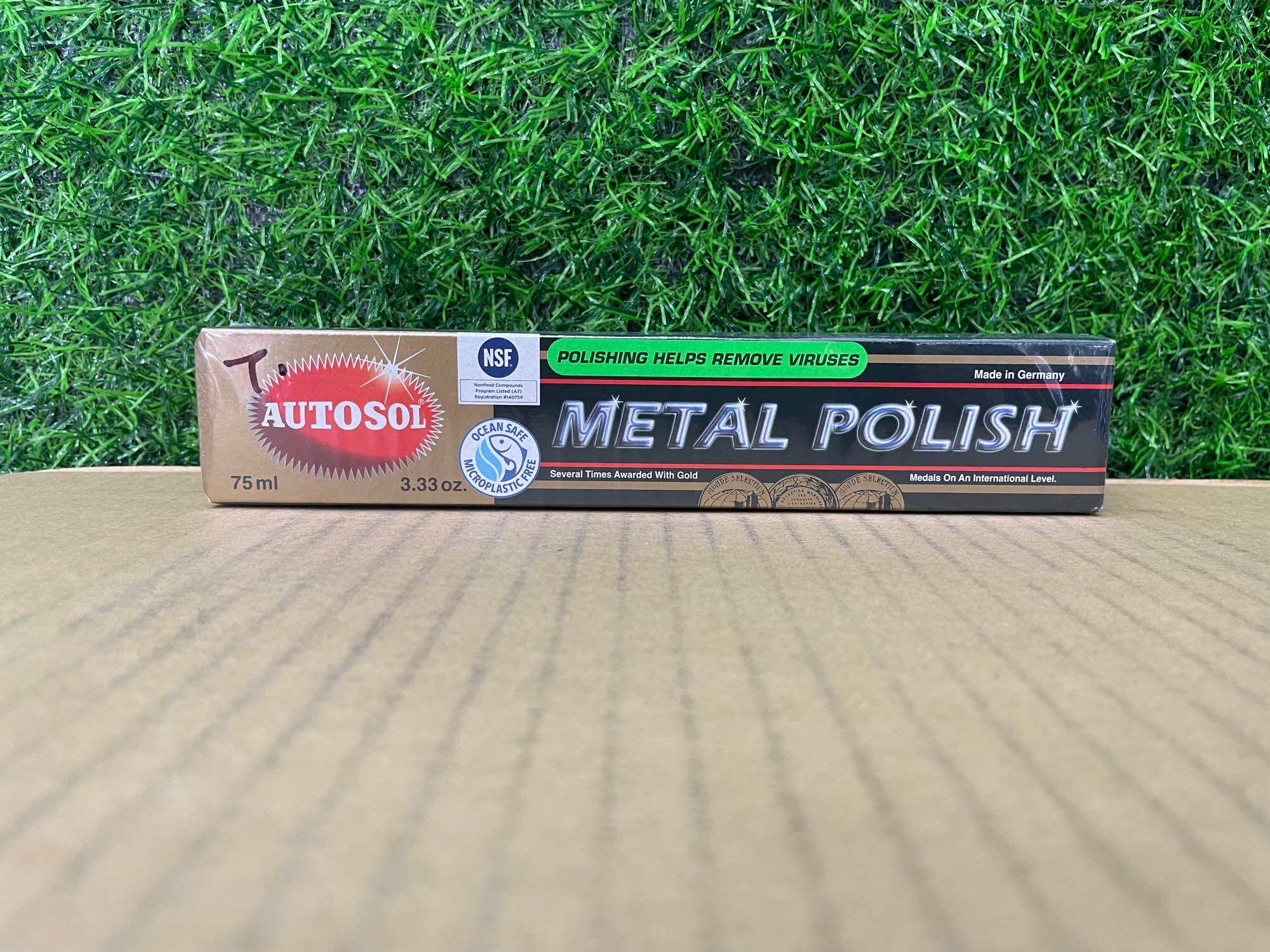 Autosol Metal Polish 75ml - đánh bóng kim loại, sơn inox, nhômSiêu Bóng Mâm
