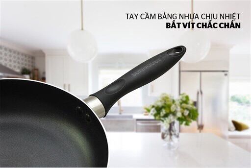 CHẢO TRƠN CHỐNG DÍNH SUNHOUSE CT30- size 30cm