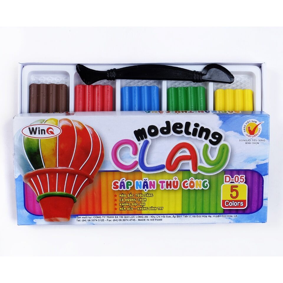 Đất nặn winq 5 màu d05