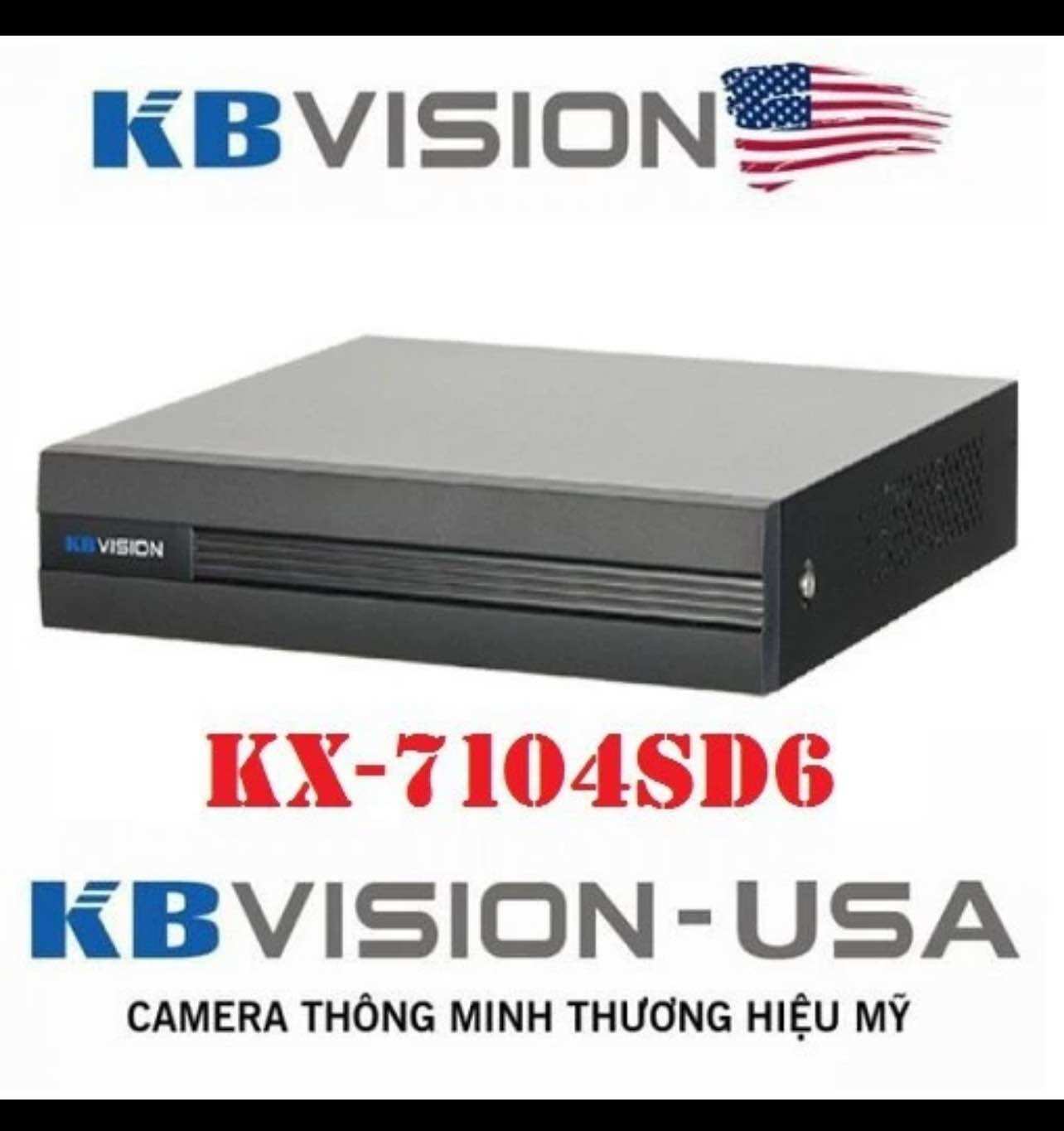 Đầu ghi kbvison kx-7104sd6