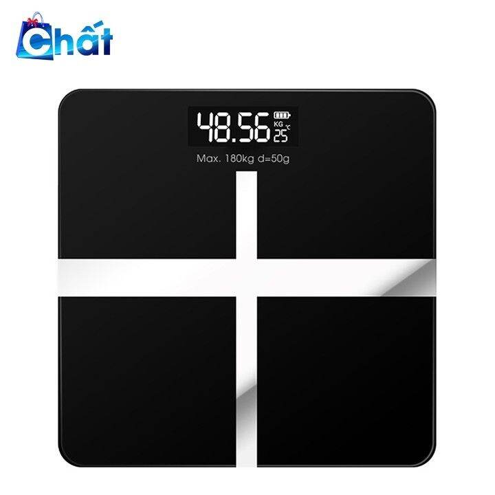 Cân điện tử sức khoẻ mặt kính tải trọng tối đa 180kg mẫu mới