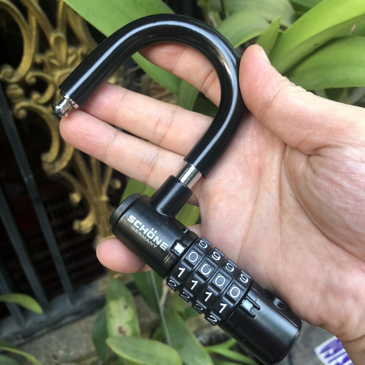 Ổ khóa số chống trộm Đức