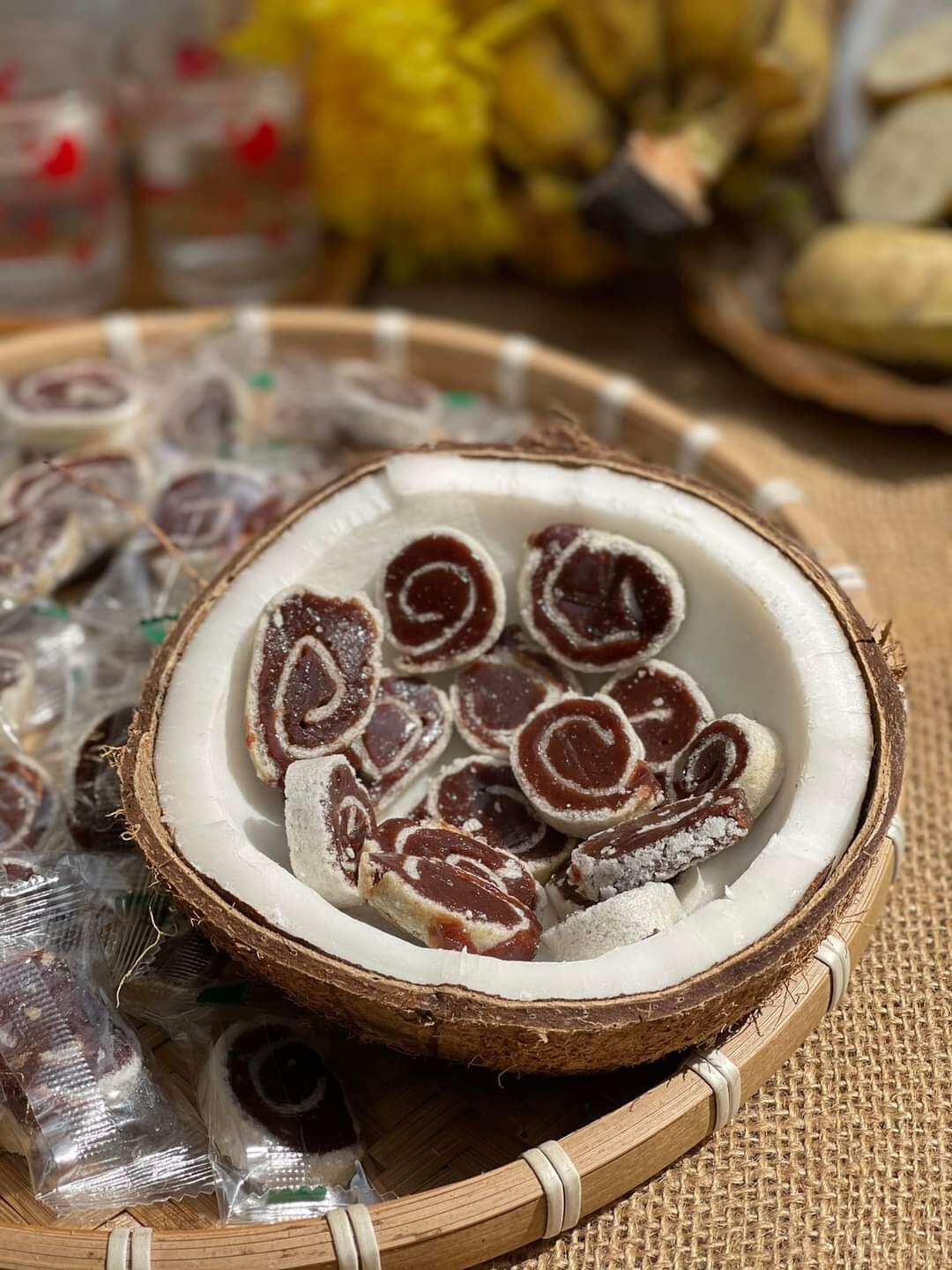 Kẹo chuối tươi Hồng Vân 500g