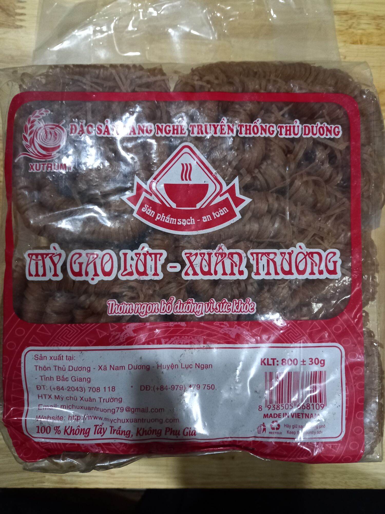 Mỳ Gạo Lứt