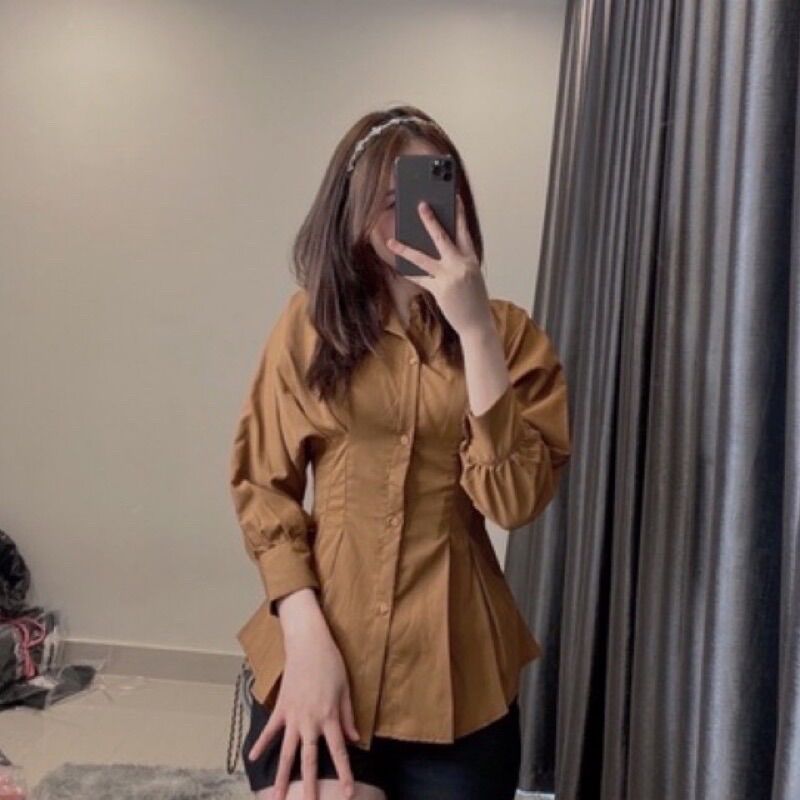 SƠ MI NHÚN EO CỰC XINH ĐẸP SMCL33