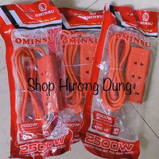Ổ cắm điện siêu chịu tải Ominsu 2500w