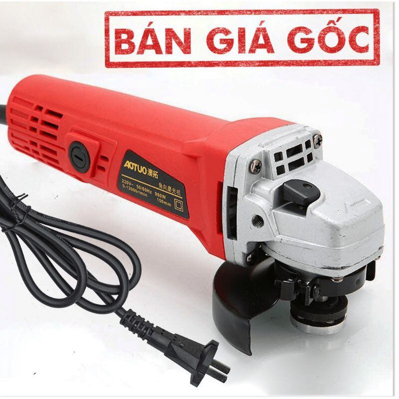 Máy mài góc cầm tay AOTUO 1200w - Máy cắt cầm tay công tắc đuôi