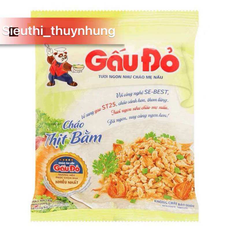 Gói Cháo Gấu Đỏ