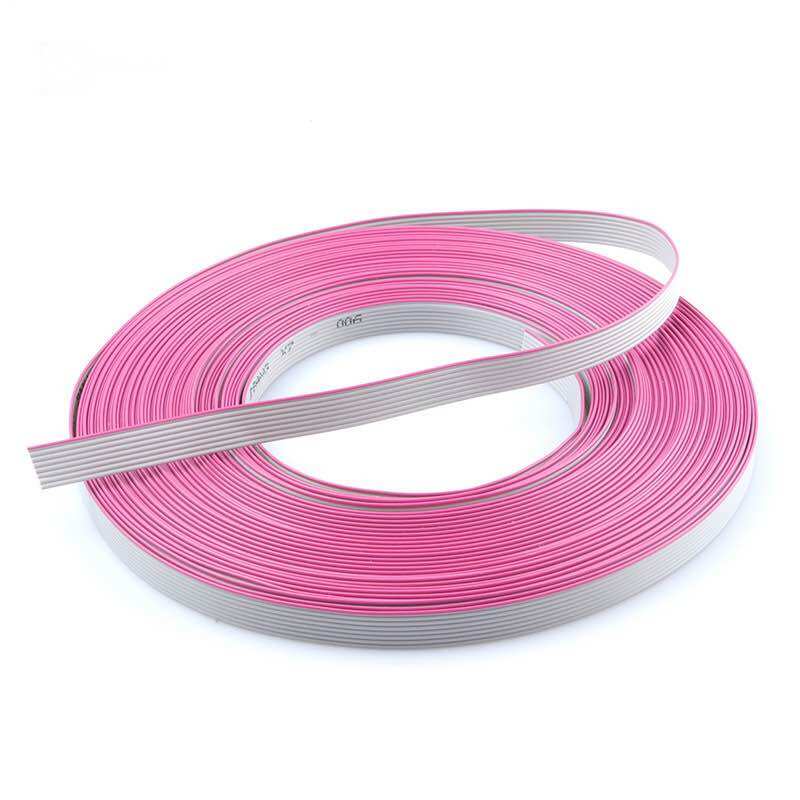 Dây bẹ cáp dẹt ide 300v 28awg 1.27mm - 1 mét