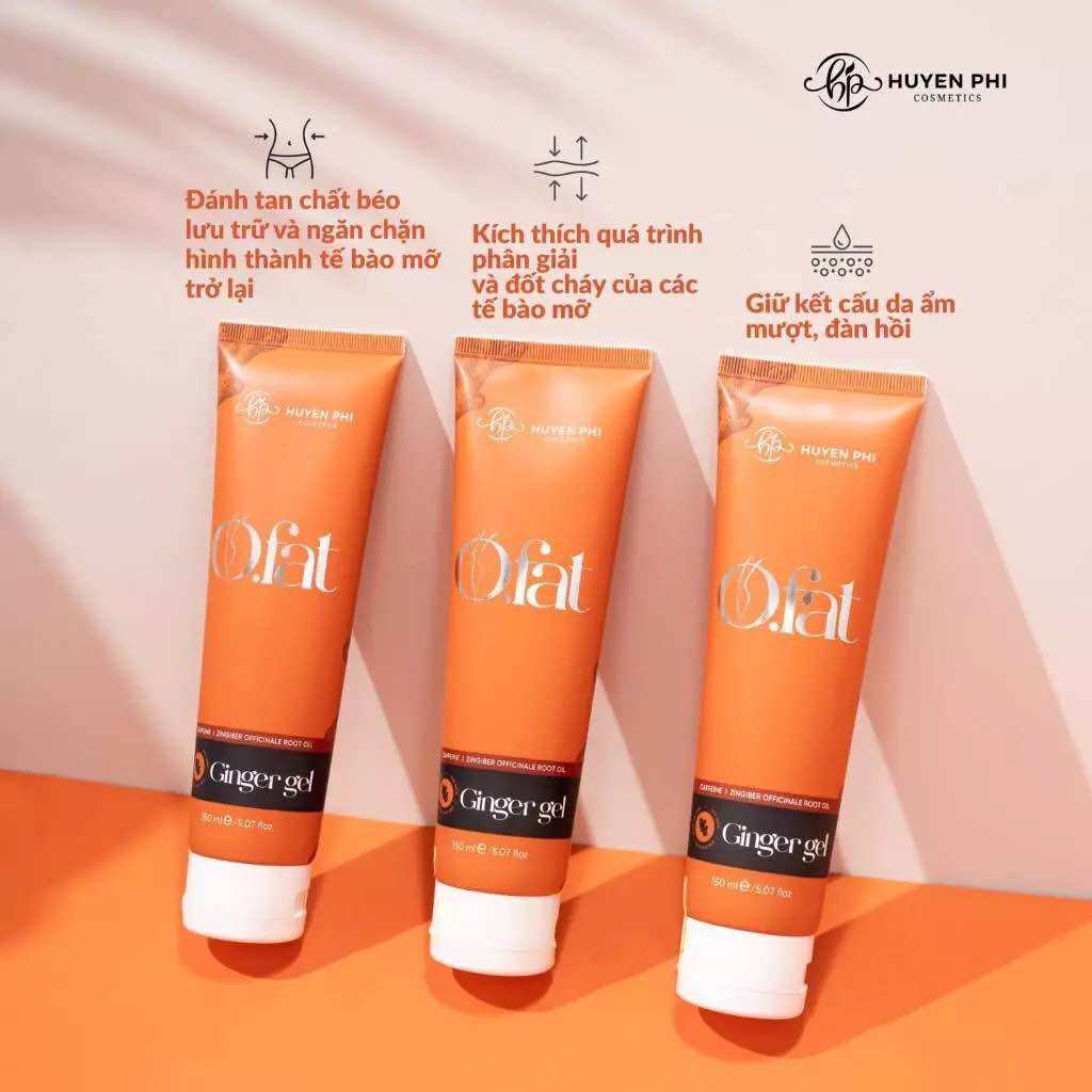 Kem Tan Mỡ Bụng Huyền Phi, Kem Tan Mỡ OFat Huyền Phi 150ml