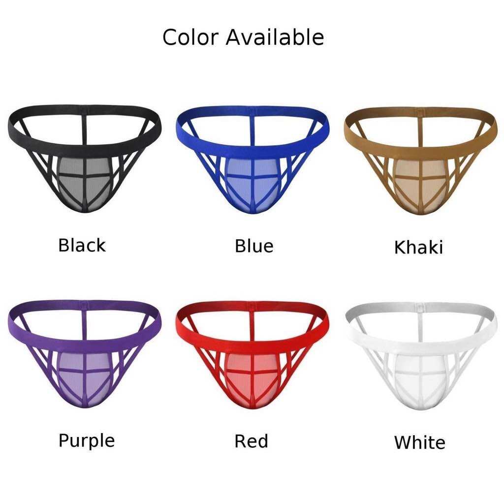 Quần lót nam Jockstrap thun màu trắng cở size L