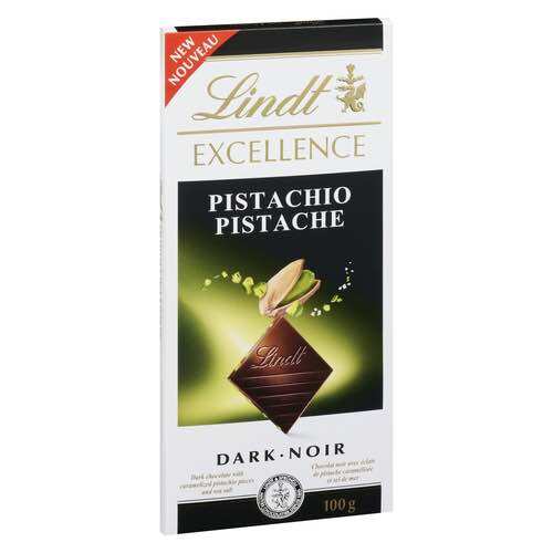 Socola đắng vị hạt dẻ Lindt Excellence Pistachio Dark Chocolate Edition của Pháp thanh 100gr