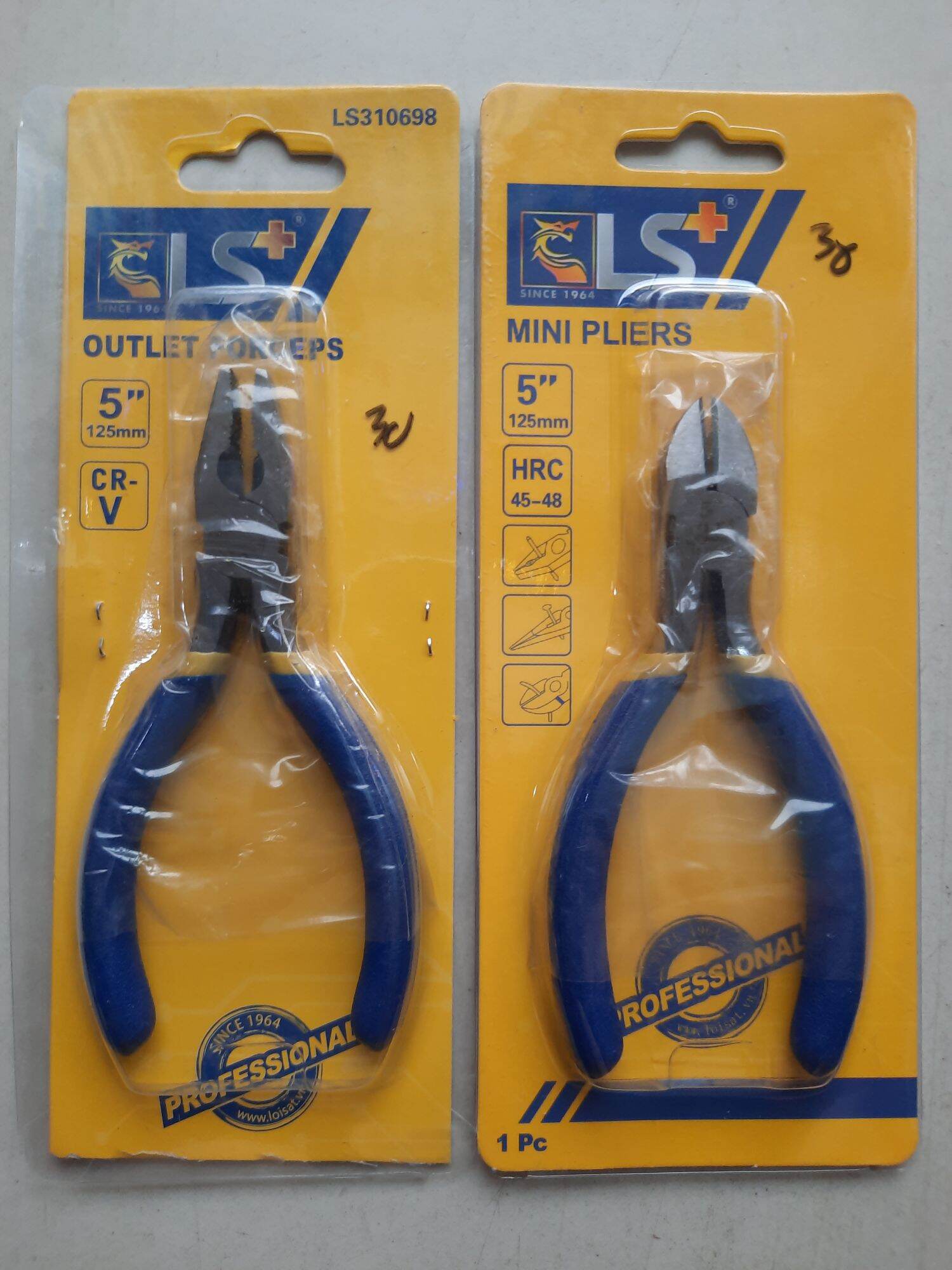 Kìm điện, kìm cắt, kìm nhọn 5 Inch LS+