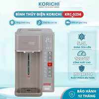 Bình Thủy Điện KORICHI KRC-5256 Dung Tích 5L Màn Hình LCD Công Suất 1200W Inox 304 Cao Cấp Giữ Nhiệt Đa Mức