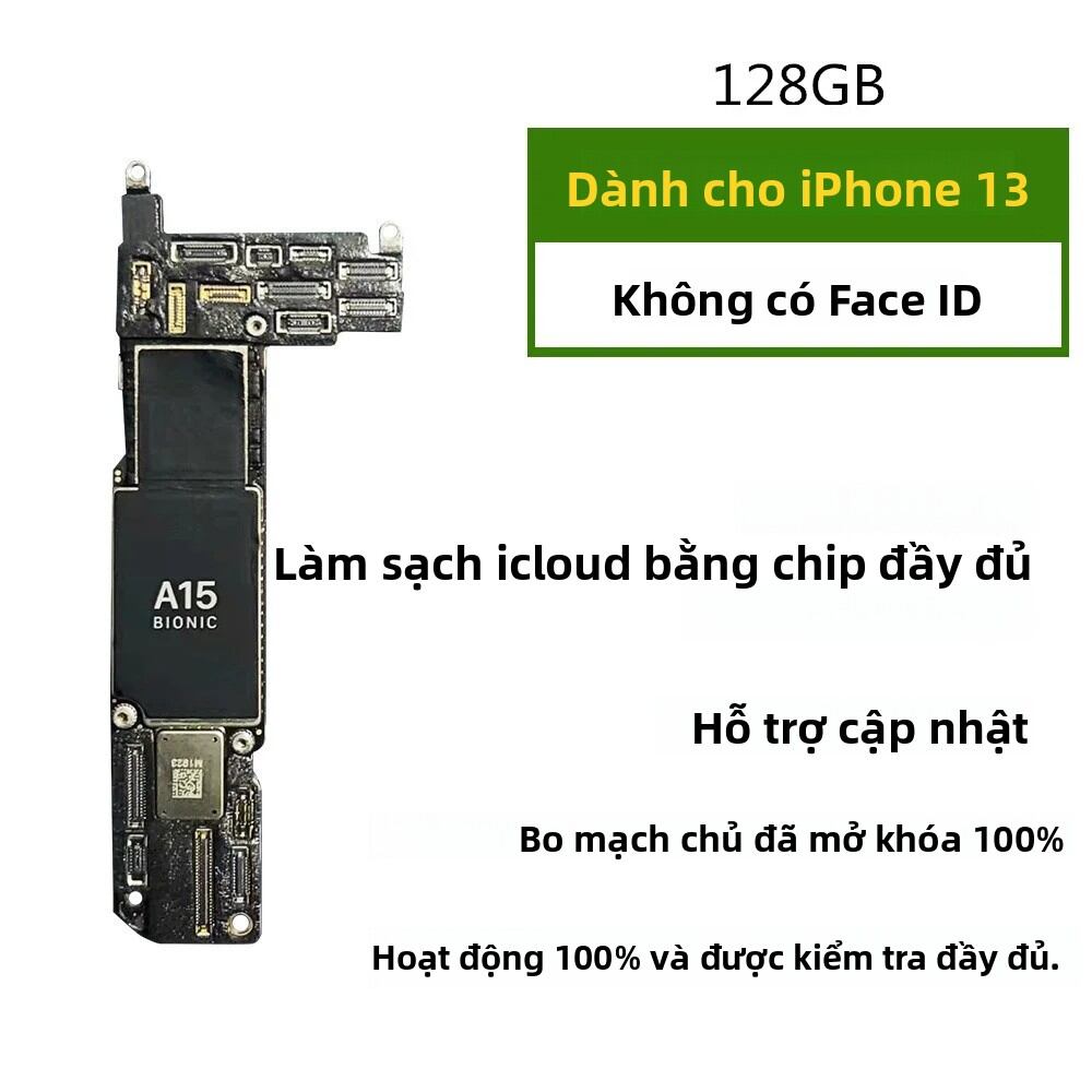 Mainboard/Bo Mạch Chủ iPhone 13 Pro Max Đã Mở Khóa 100% Có/không Face ID iCloud Sạch Miễn Phí 32GB-2