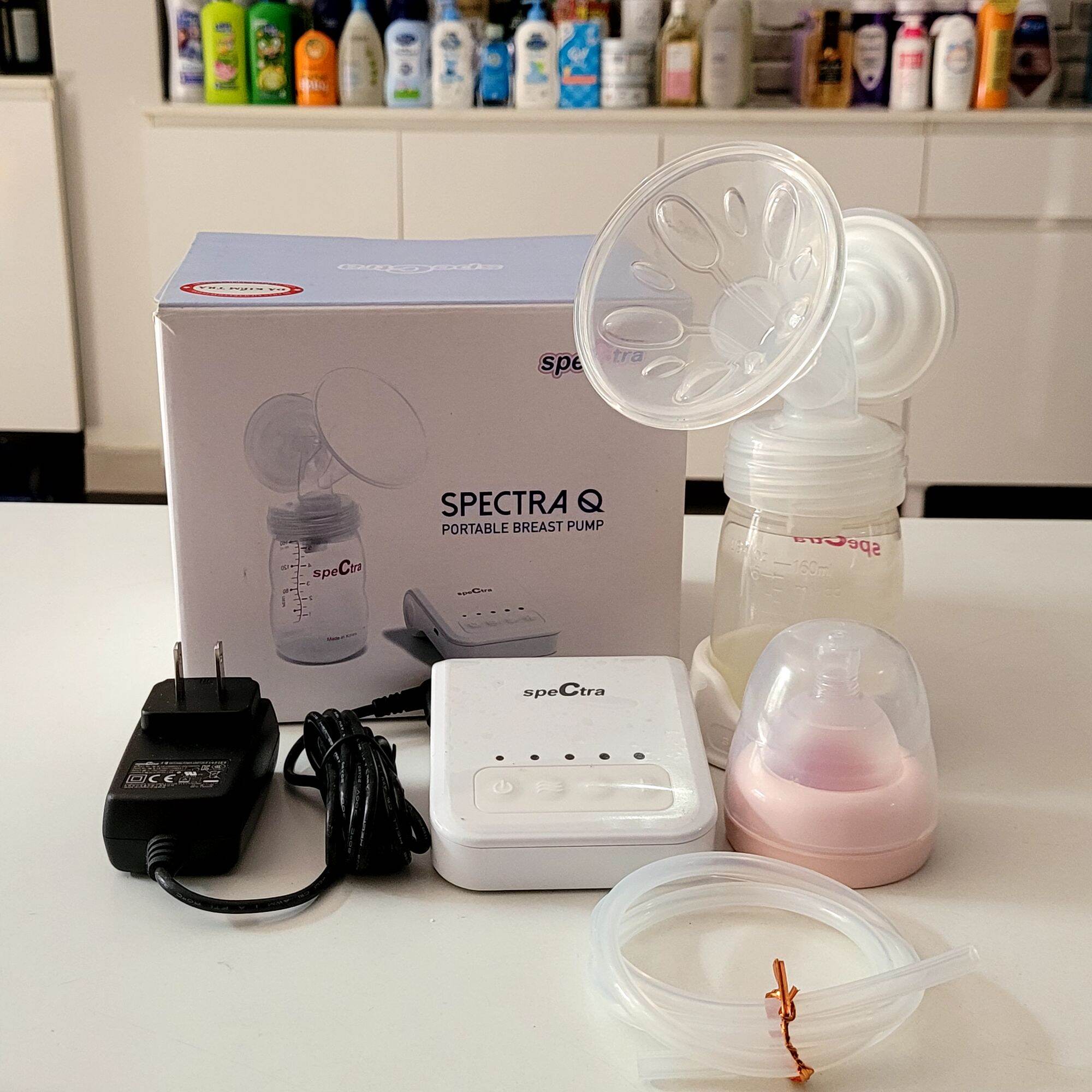 Máy hút sữa Spectra điện đơn có pin sạc