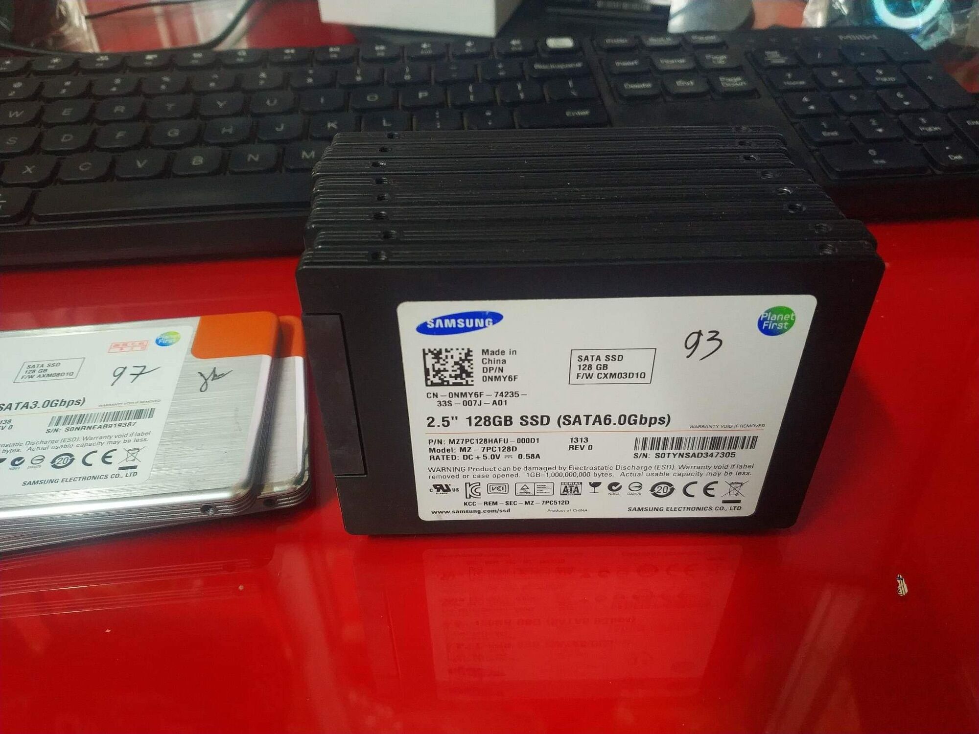 SSD Samsung 120G cũ sức khoẻ tốt
