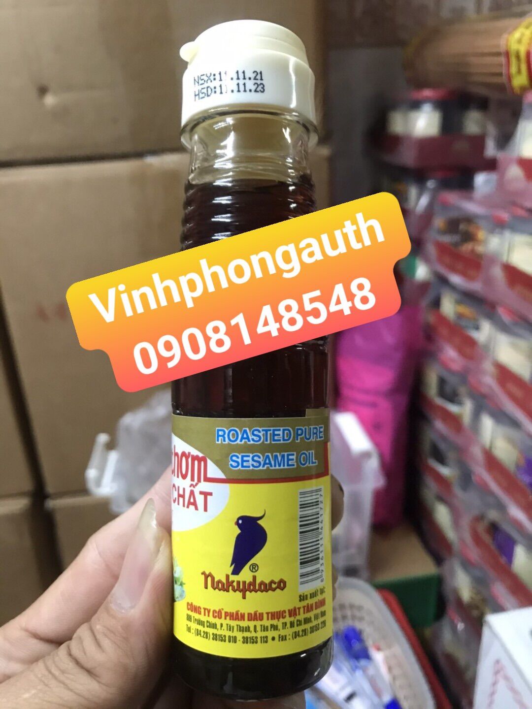 Dầu mè con két 100ml