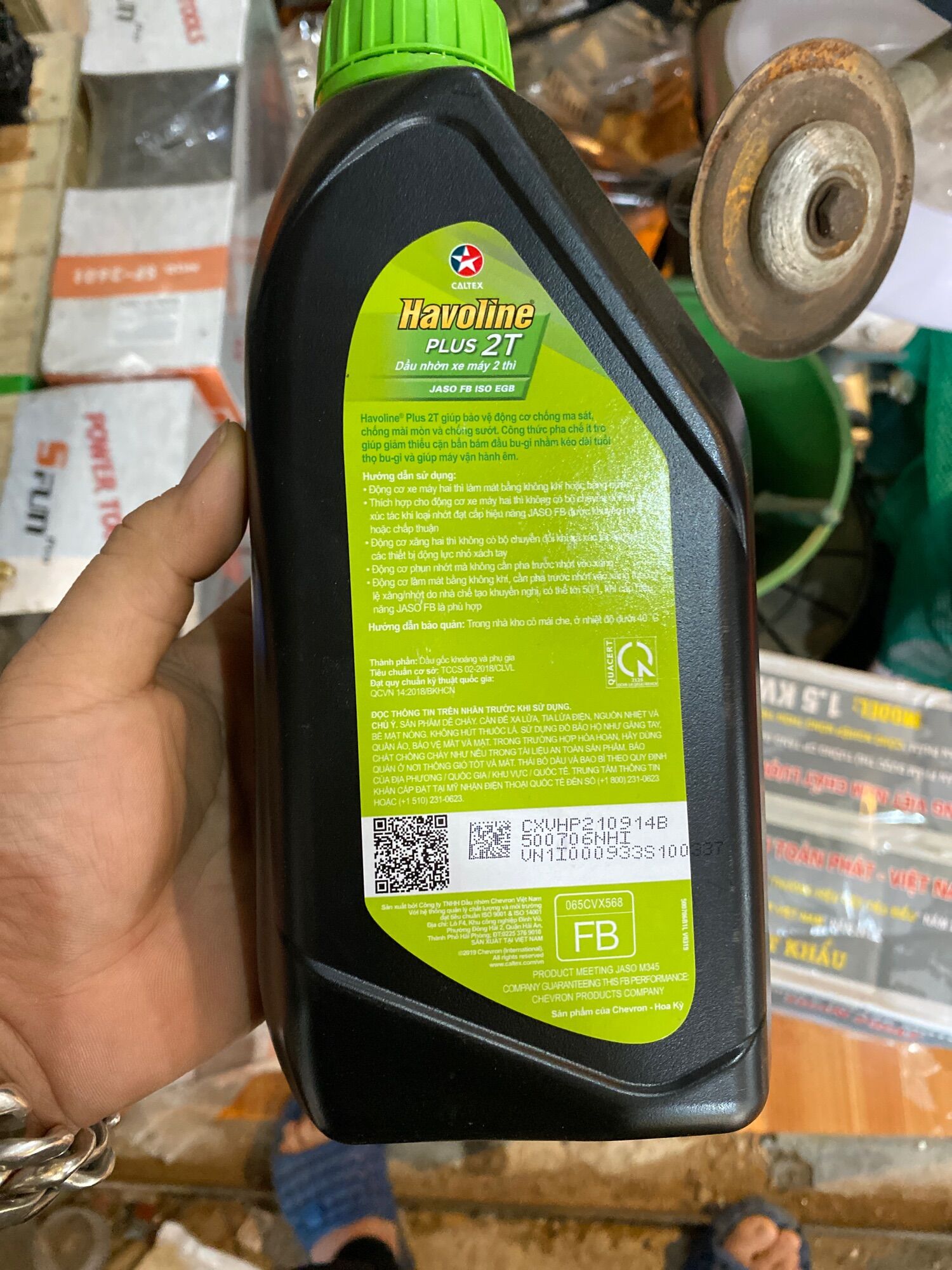 Nhớt 2T havoline 1 lít