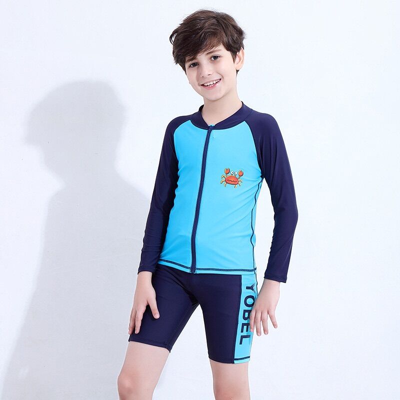 Các mẫu đồ bơi bé trai dài tay cao cấp (20-55kg)