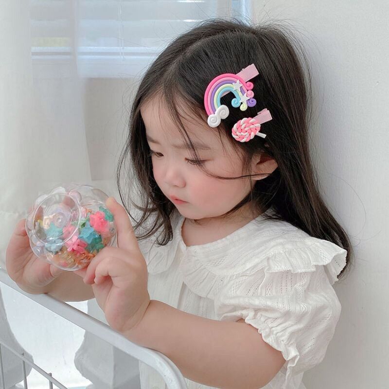 Sét 14 kẹp tóc mái cho bé