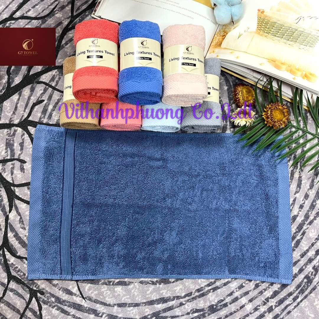 Khăn mặt sợi tre cao cấp 30x50, khăn cực mềm mại, dày dặn thấm hút tốt