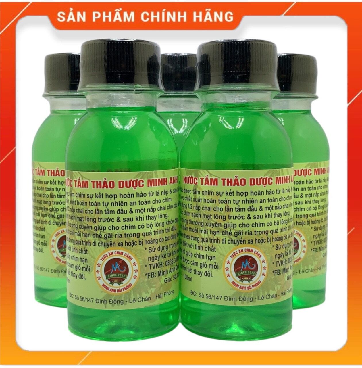 NƯỚC TẮM THẢO DƯỢC DÀNH CHO CHIM CẢNH ( 100ml )