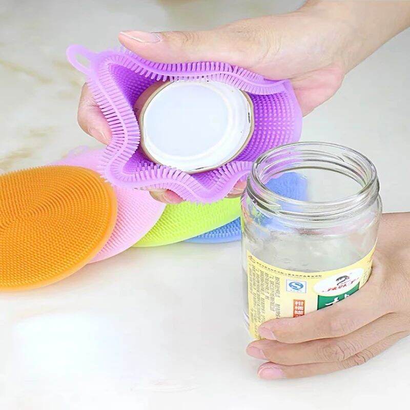Miếng Rửa Chén Silicon Siêu Bền Sạch