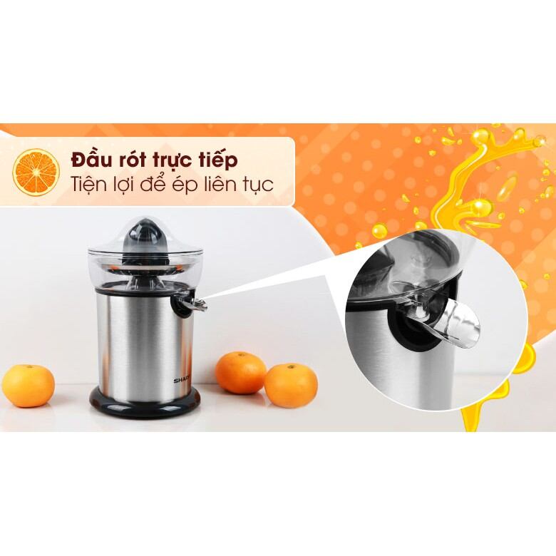 Máy vắt cam Sharp EJ-J130 -ST hàng chính hãng