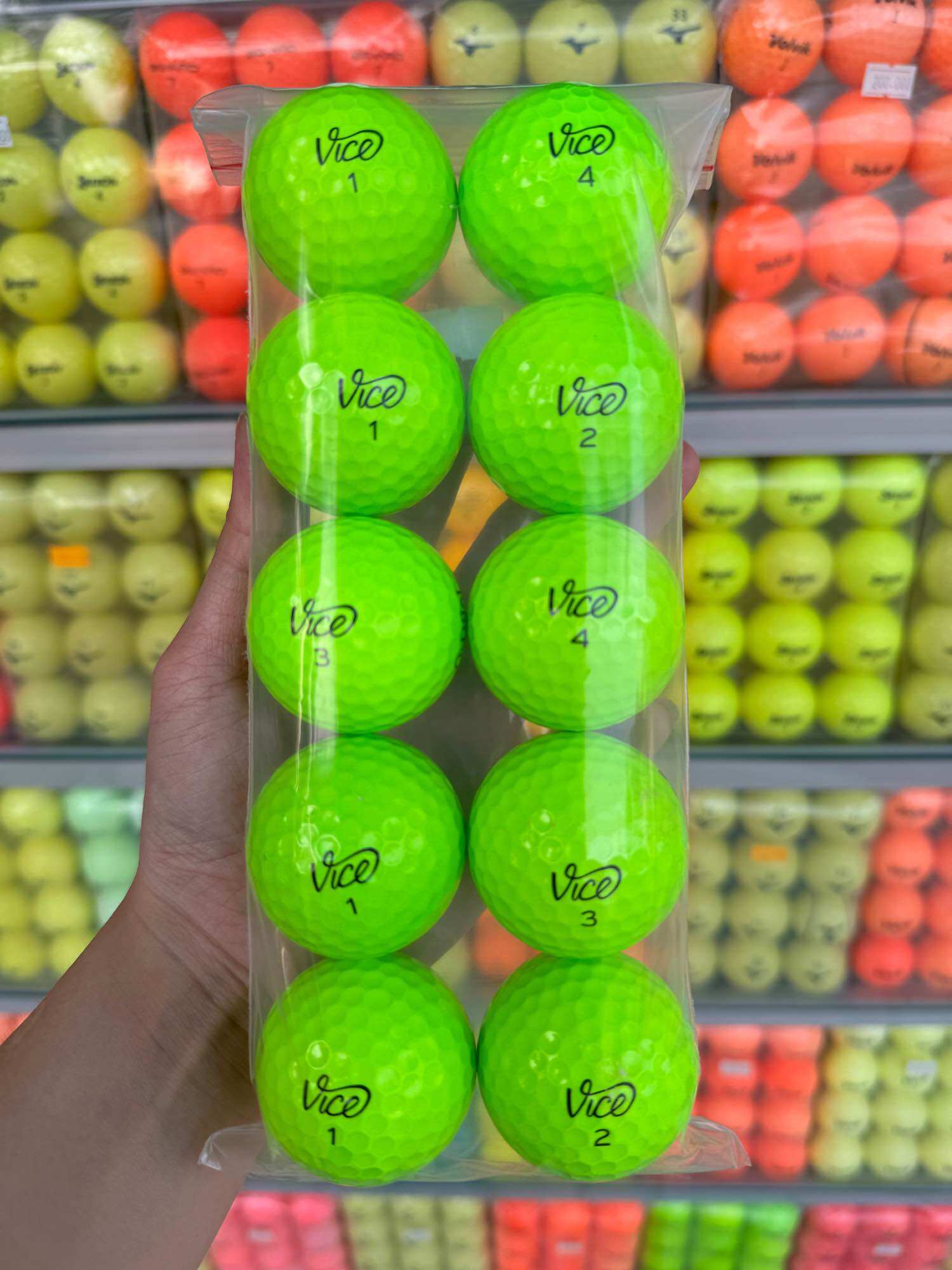 (Combo 10 quả) Bóng Golf Vice Pro-Pro Plus 98%