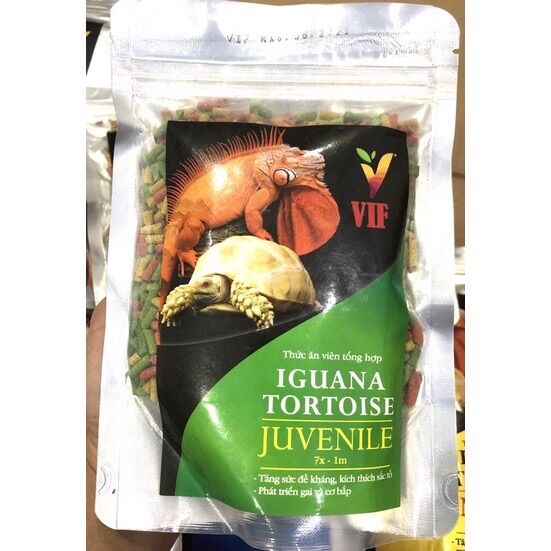 VIF- thức ăn tổng hợp cho Iguana và rùa cạn Hạt lớn