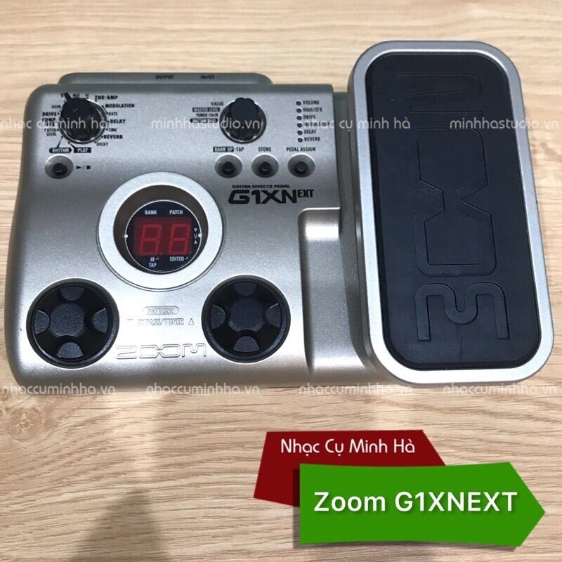 Bàn đạp Effect Guitar Điện ZOOM G1XNext đã qua sử dụng, chơi hoàn hảo