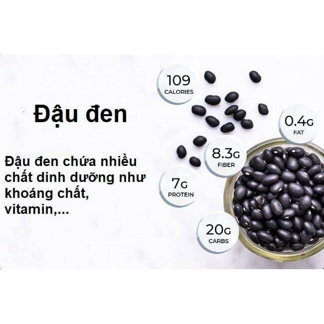 Healthy - Hạt Đậu Đen Xanh Lòng 1kg