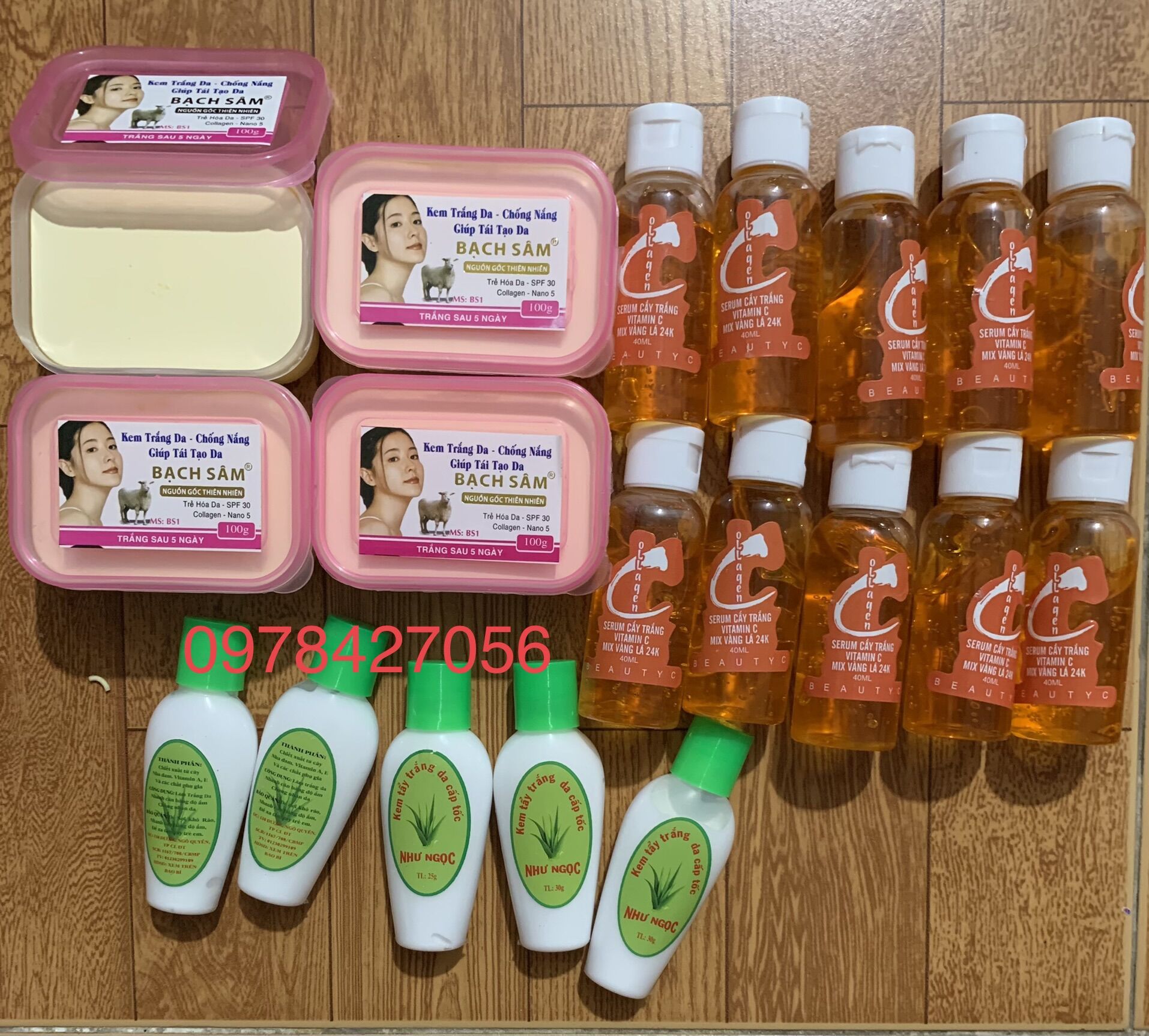 Combo siêu kích trắng nhanh