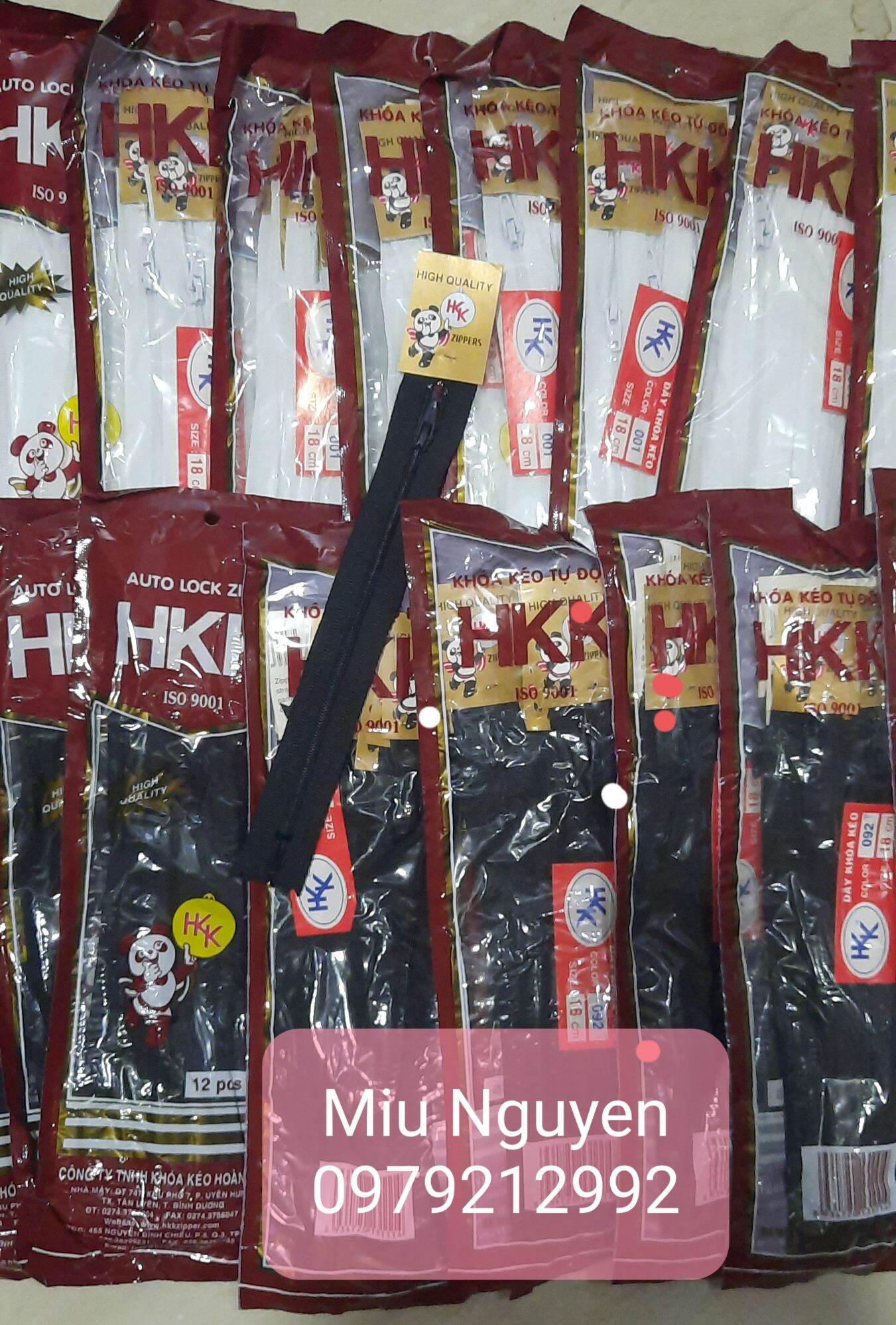 Lố 12 khóa quần hkk