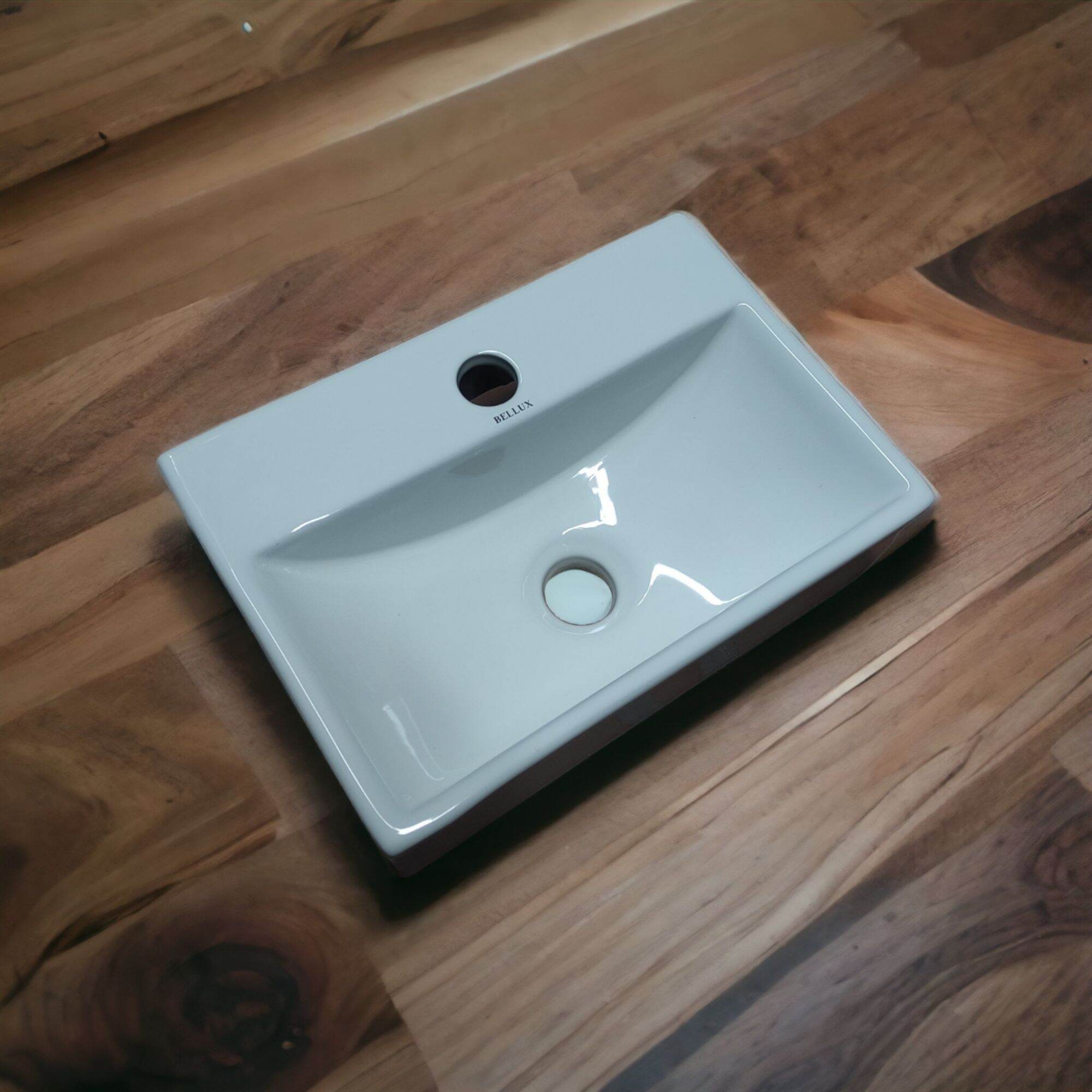 Chậu lavabo treo tường mini 36x25cm