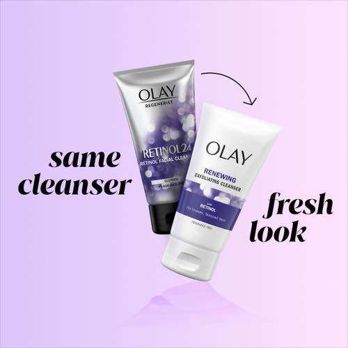 Olay Retinol 24 Renewing Exfoliating Cleanser 150ml