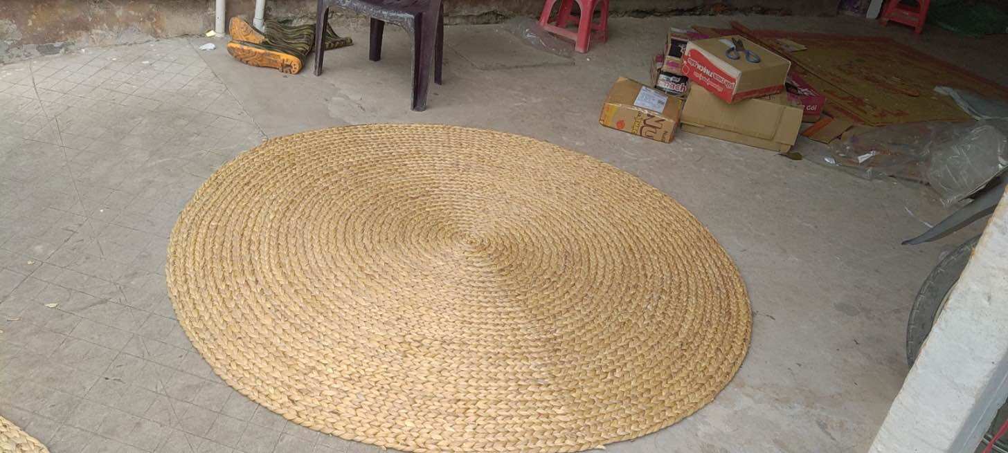 Thảm lục bình đan dày kích thước 2m