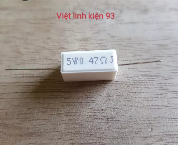 Điện trở 0.47 ôm 5w ( gói 10 con )