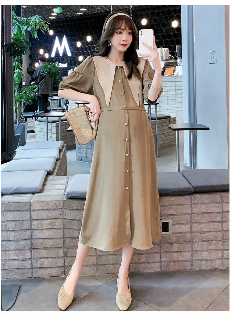 [HCM]Đầm bầu công sở sang trọng