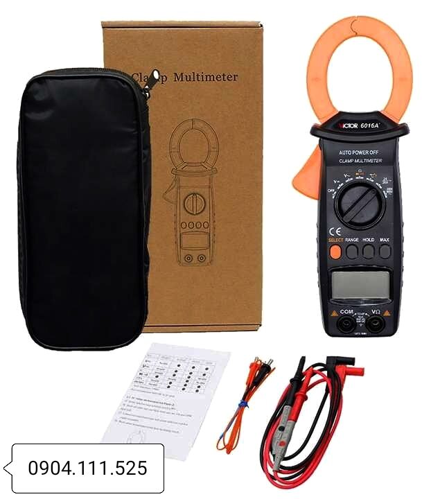Ampe kìm đo dòng AC VICTOR 6016A+ (600A)