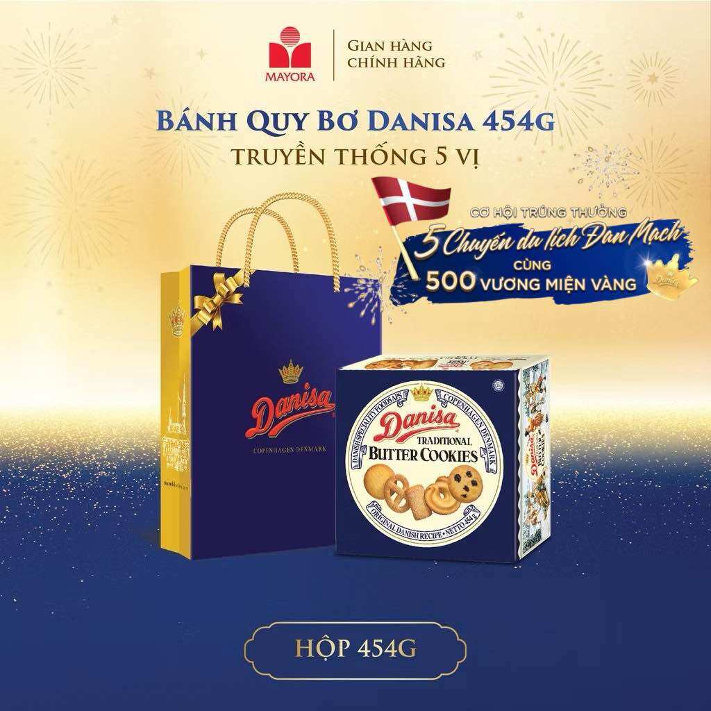BÁNH QUY BƠ DANISA 454G