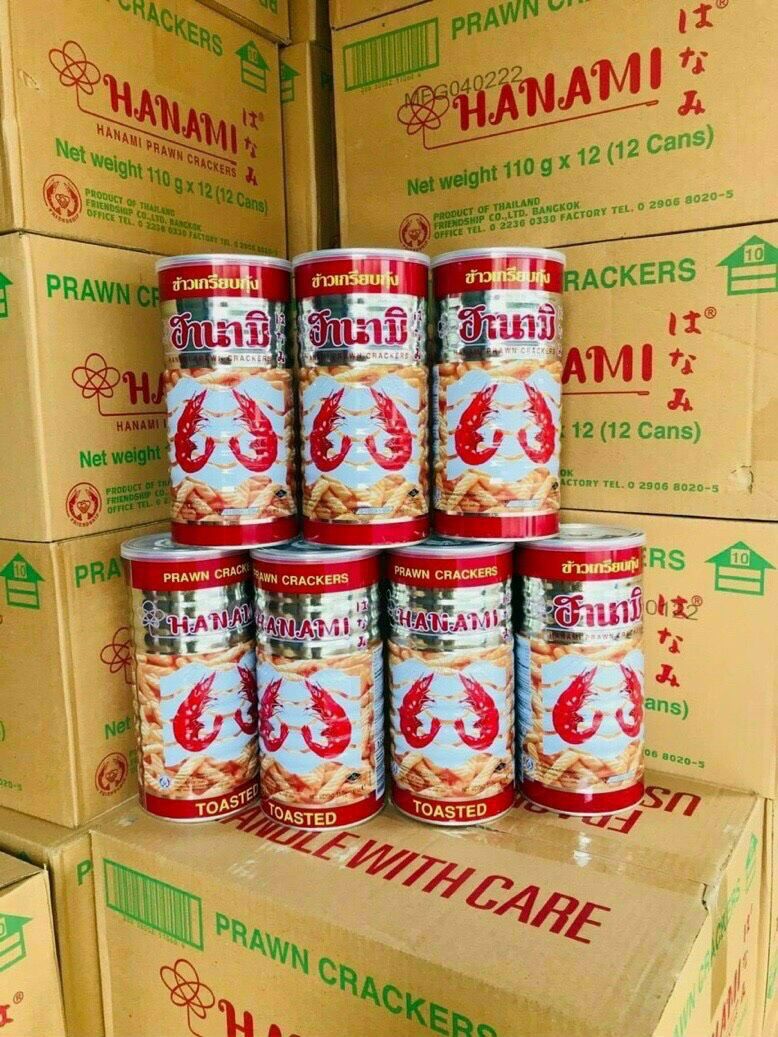[NEW DATE 12/2026]SNACK TÔM THÁI LON 110 GRAM