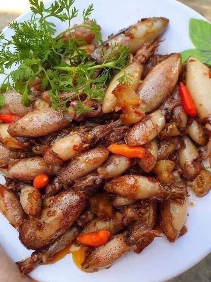 0,5kg Mực sim hấp thuyền