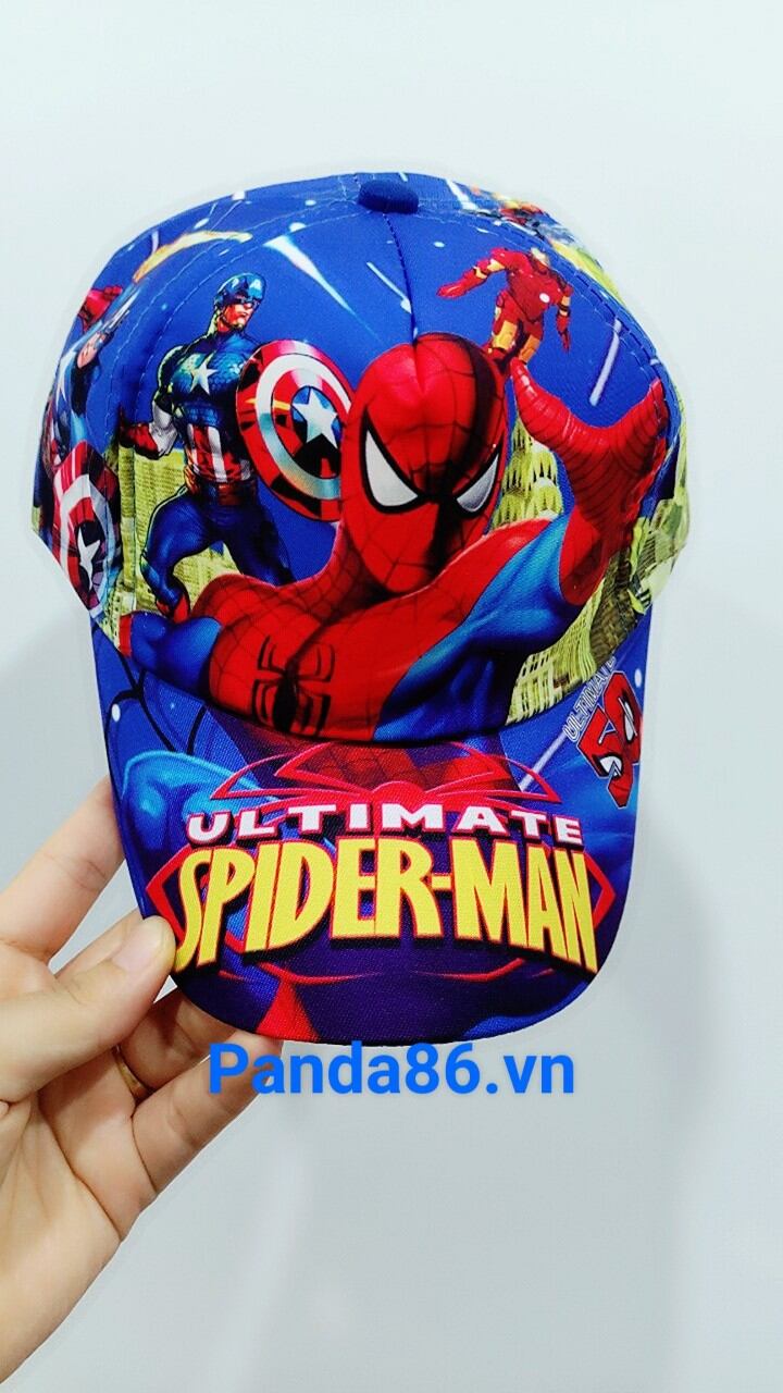 Nón kết in 3d hình siêu nhân dành cho bé từ 3 - 7 tuổi