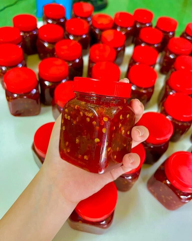 500Gr Tương Ớt Rim Bình Định Nhà Làm