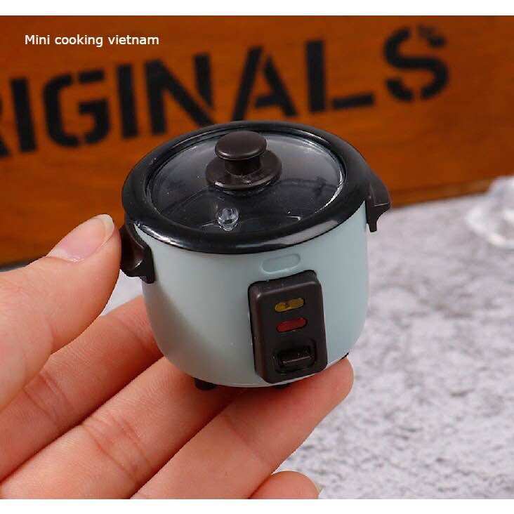 Mô hình nồi cơm điện cho nhà búp bê Cho Nhà Búp Bê